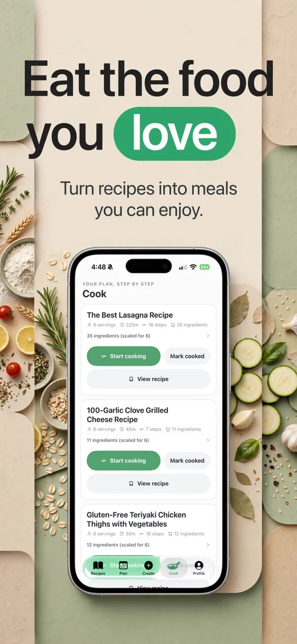 Safe Snacker in the Connected panels look: Eat the food you love