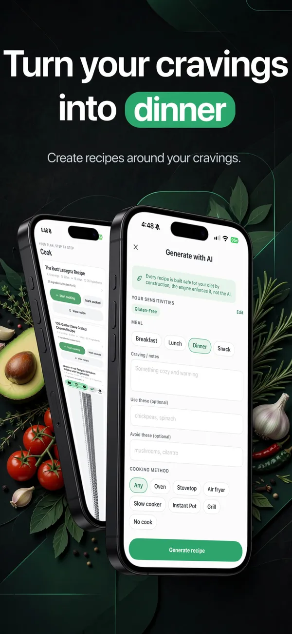 Safe Snacker in the Dark premium look: Turn your cravings into dinner