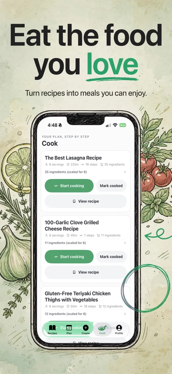 Safe Snacker in the Hand drawn look: Eat the food you love