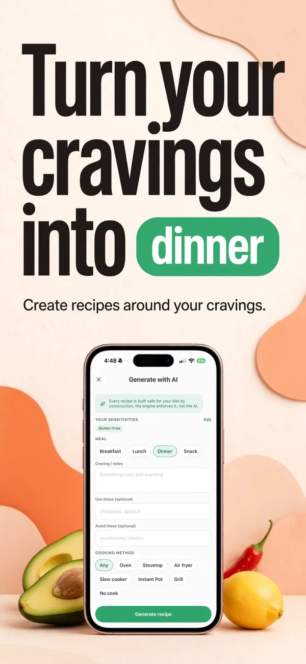 Safe Snacker in the Human touch look: Turn your cravings into dinner