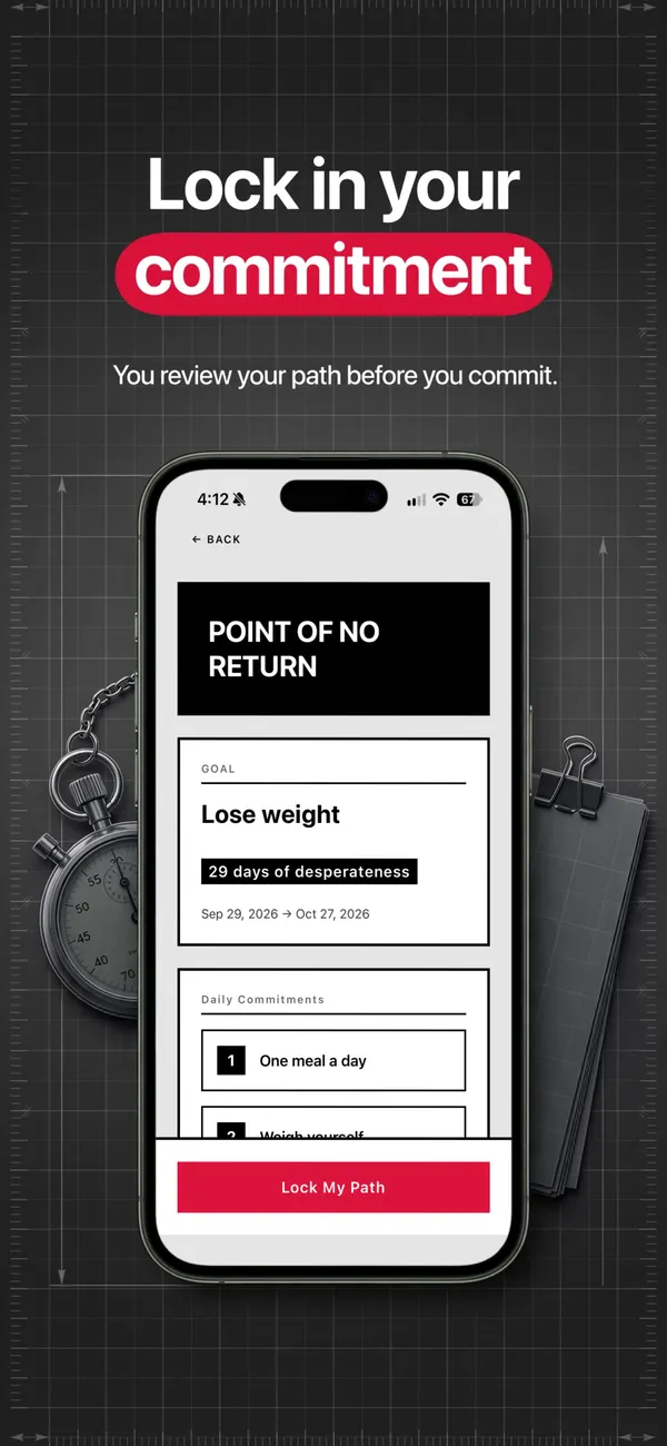 Obsession in the Blueprint grid look: Lock in your commitment