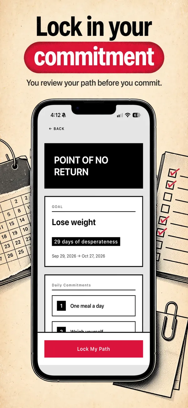Obsession in the Retro print look: Lock in your commitment