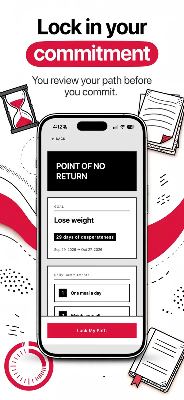 Obsession in the Warm illustrated look: Lock in your commitment