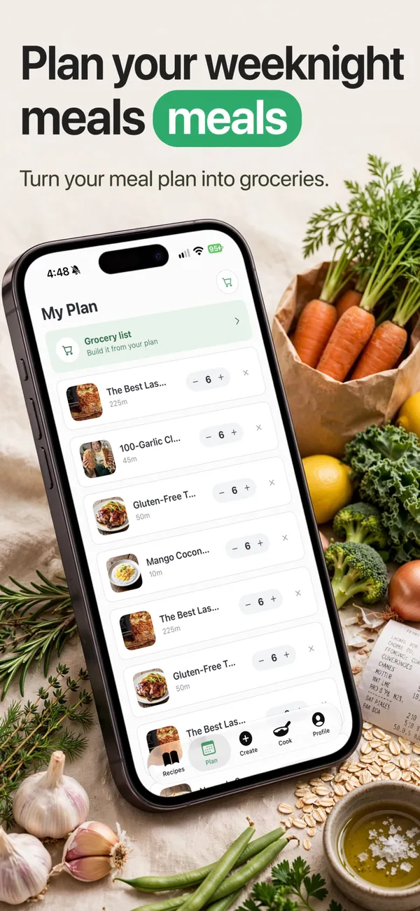 Safe Snacker in the Photo-led look: Plan your weeknight meals