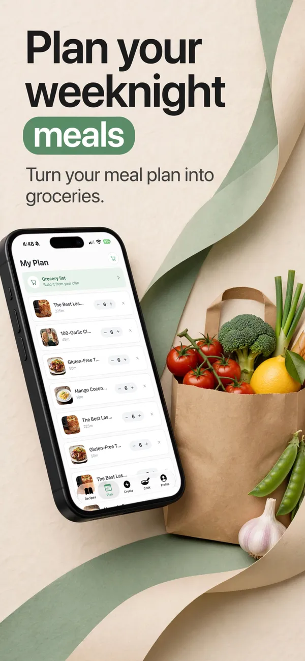 Safe Snacker in the Product ribbon look: Plan your weeknight meals