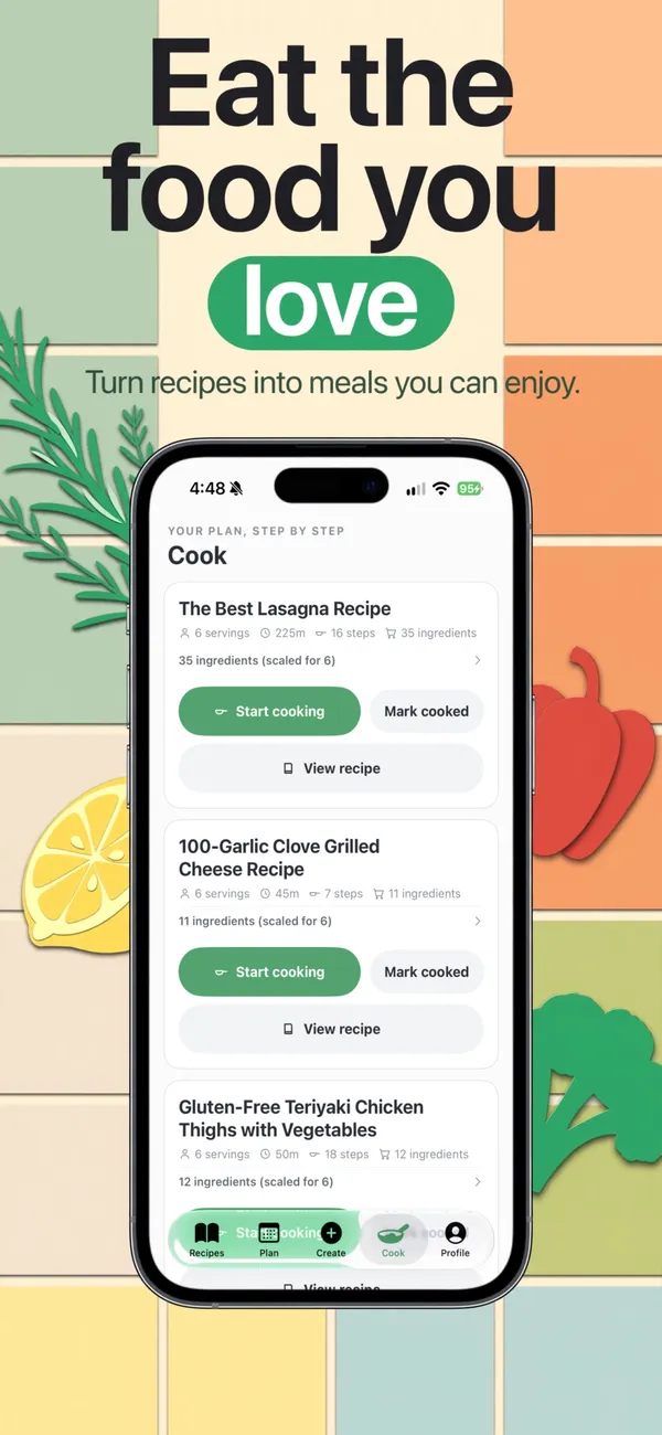 Safe Snacker in the Stacked tiles look: Eat the food you love